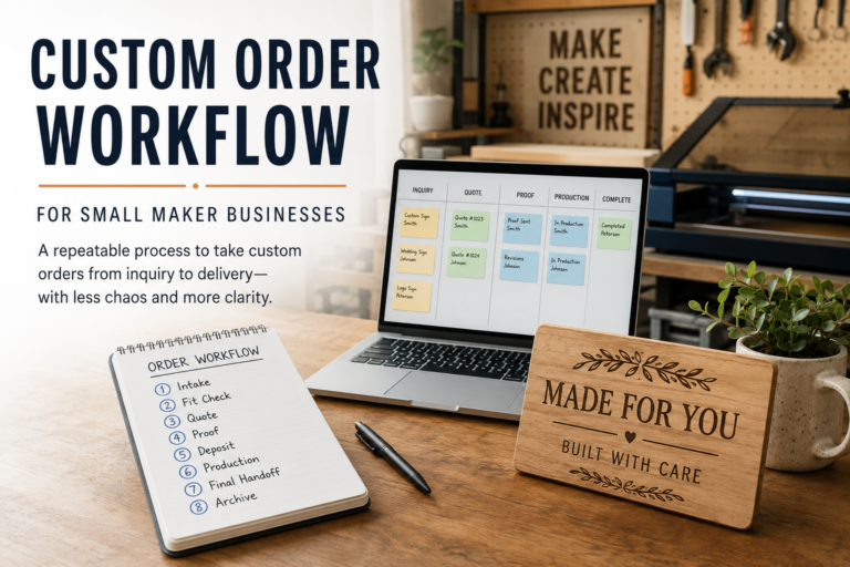 repeatable custom order workflow