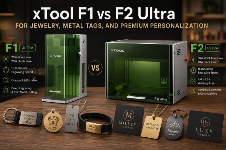 xTool F1 vs F2 Ultra