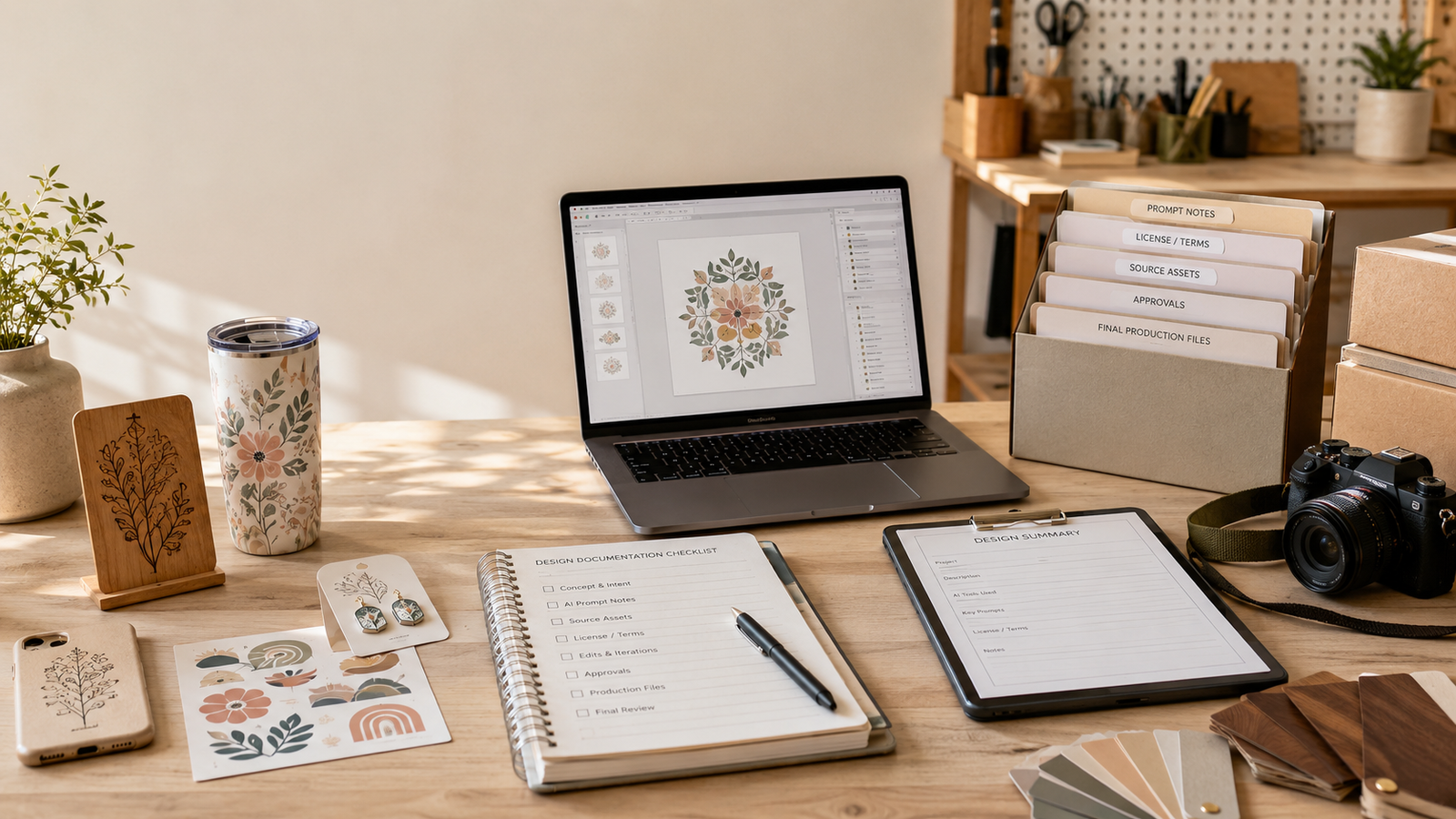 AI design licensing for sellers