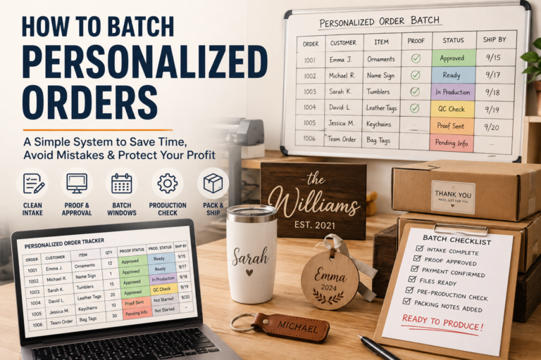 batch personalized orders