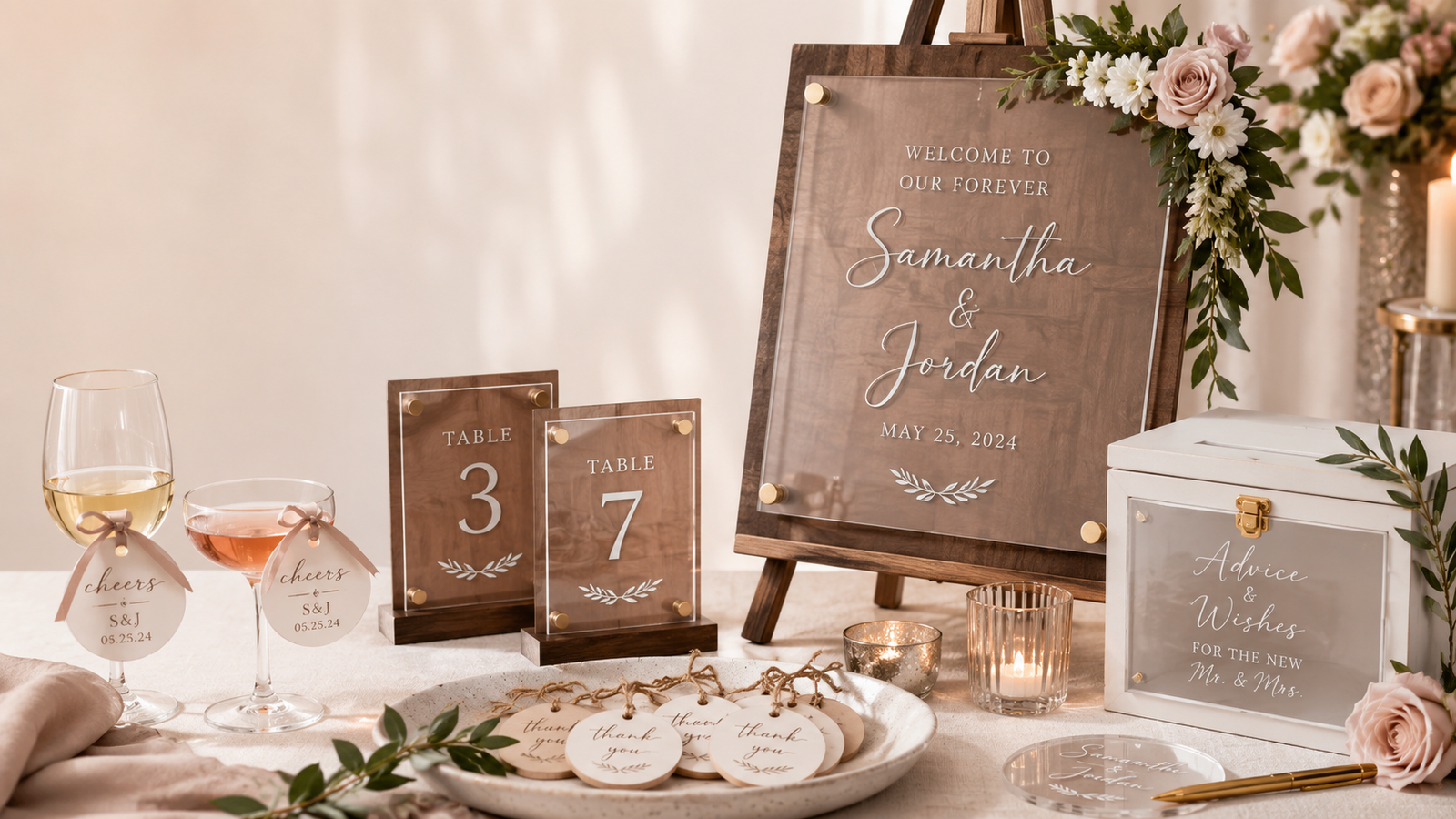 personalized wedding products