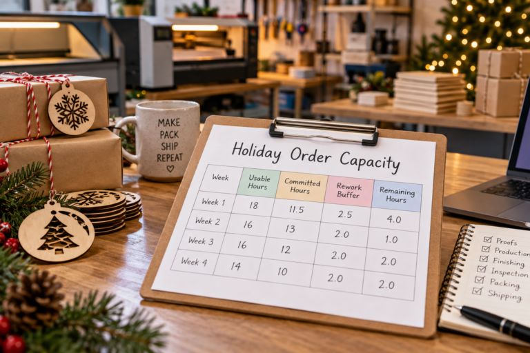 holiday order capacity planning